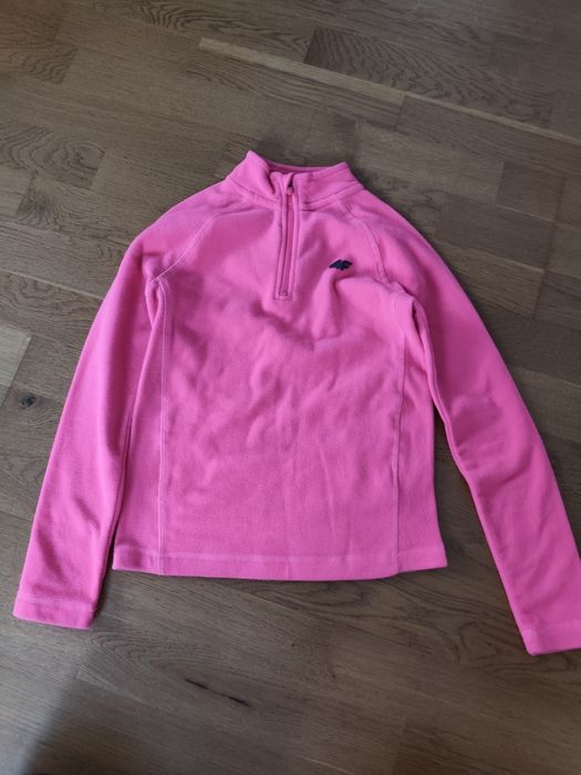 4F polar golf narciarski r. 134/140 nowy bez metki różowy bluza
