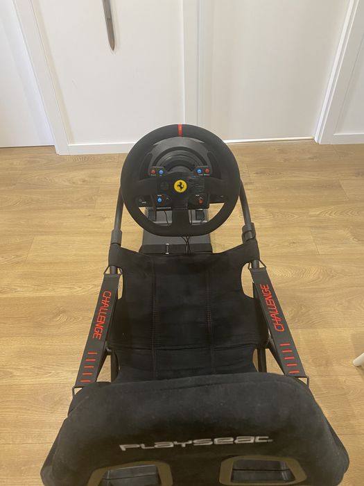 Volante thurstmaster Ferrari + Cadeira Playseat