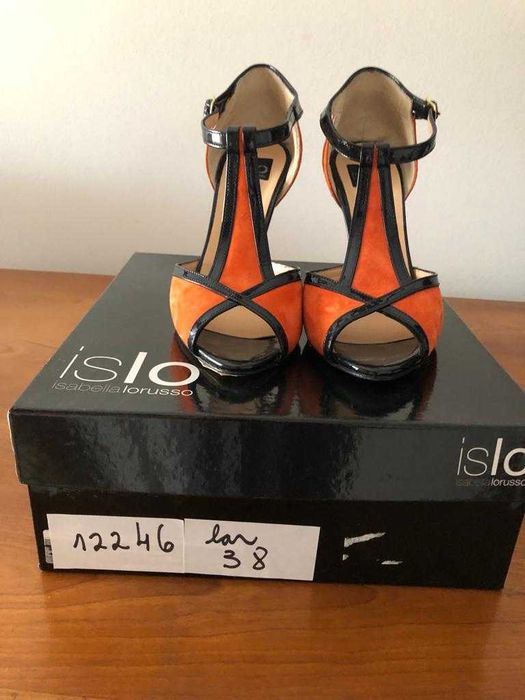 Sapatos senhora italianos ISLO Isabella Lorusso NOVOS - Tam38