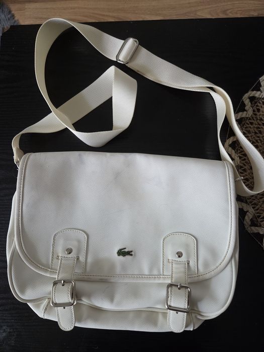 Lacoste torebka Messenger Bag Womens Satchel Vintage