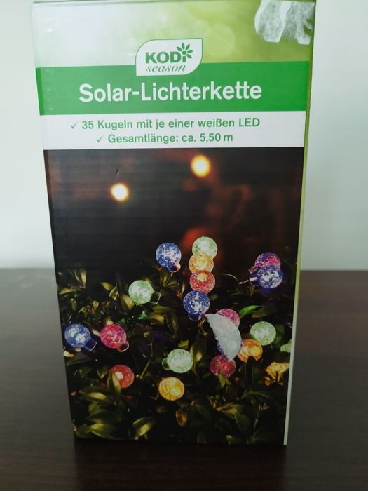 Sprzedam lampki solarne.