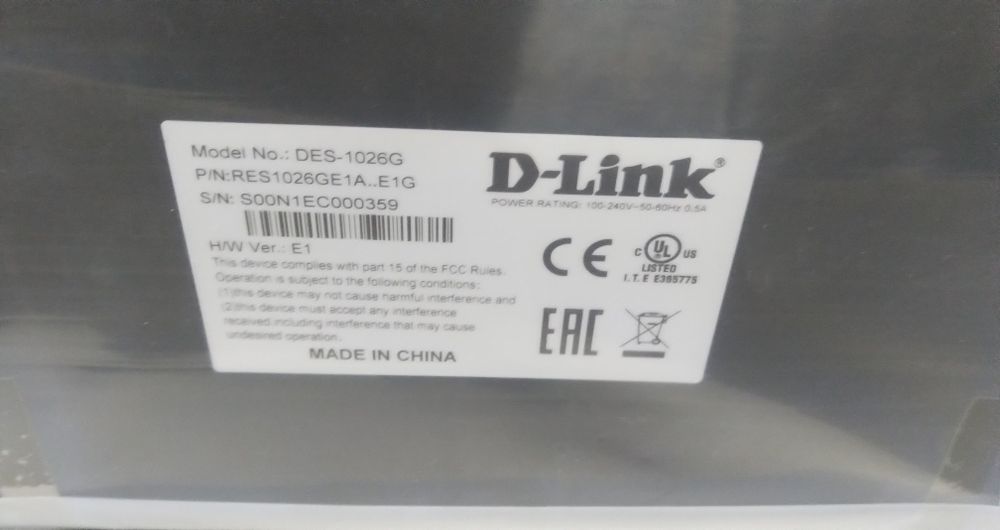 D-Link DES-1026G