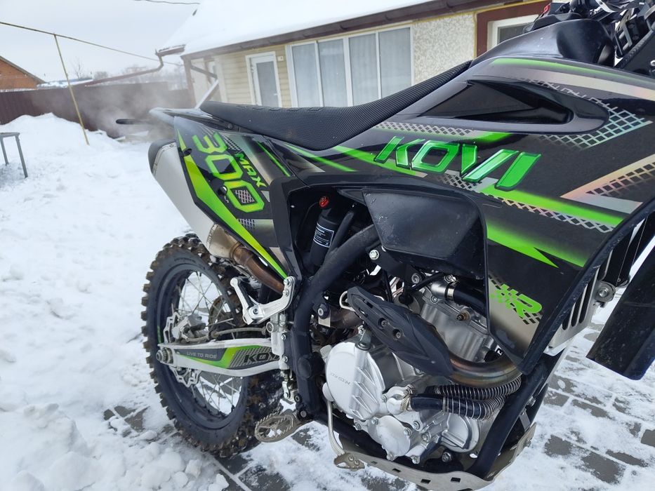 Продам Ендуро мотоцикл, 1 тис. Пробіг терміново Кові Мах 300 Kovi Max