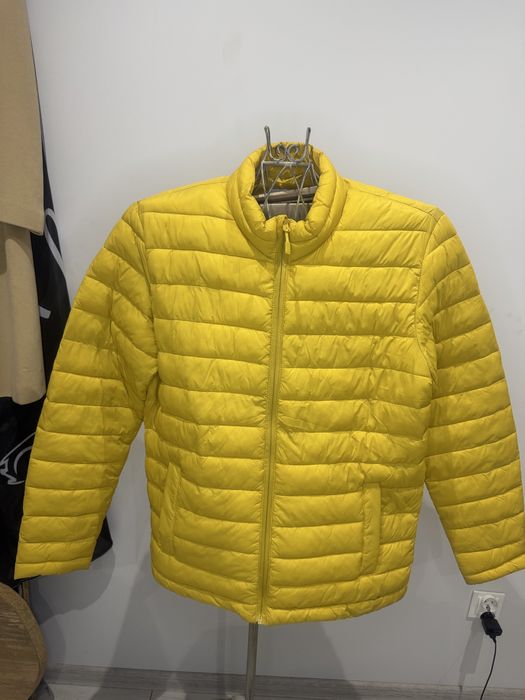 Kurtka zimowa damska pikowana żółta Reserved rozmiar L