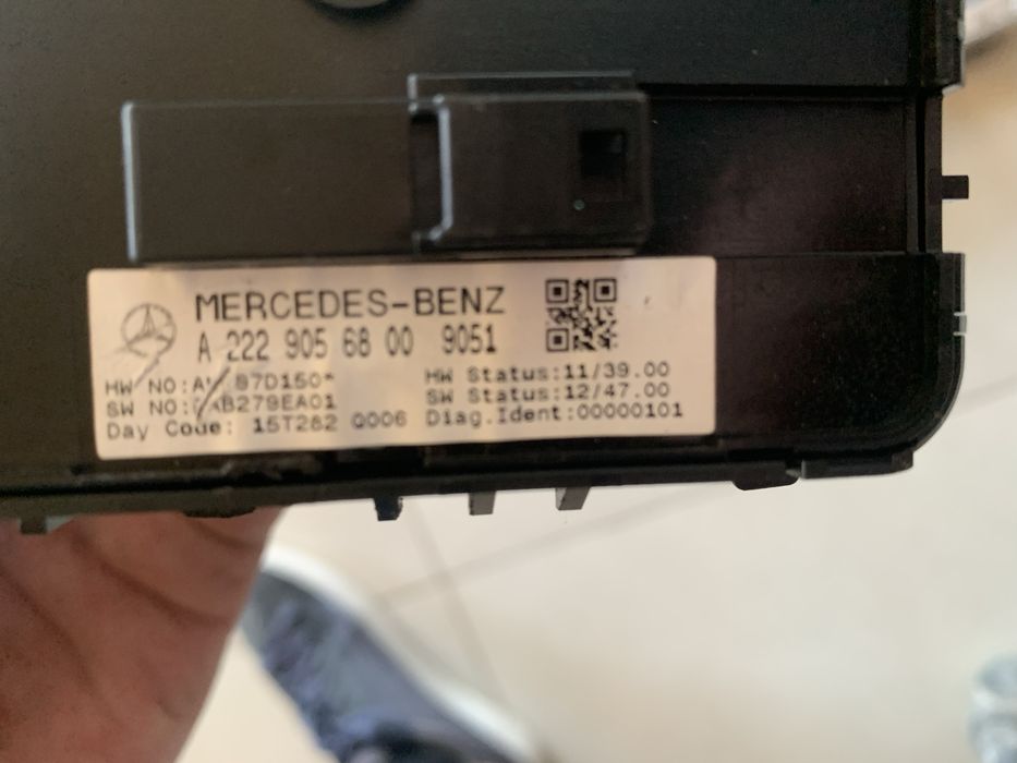 Блок кнопок склопідйомника (склопідіймач ,кнопки) Mercedes  Мерседес