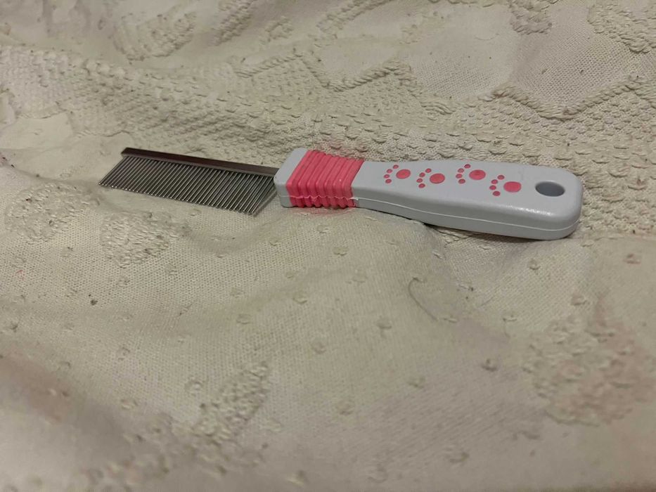 Pente para cão com pêlo comprido