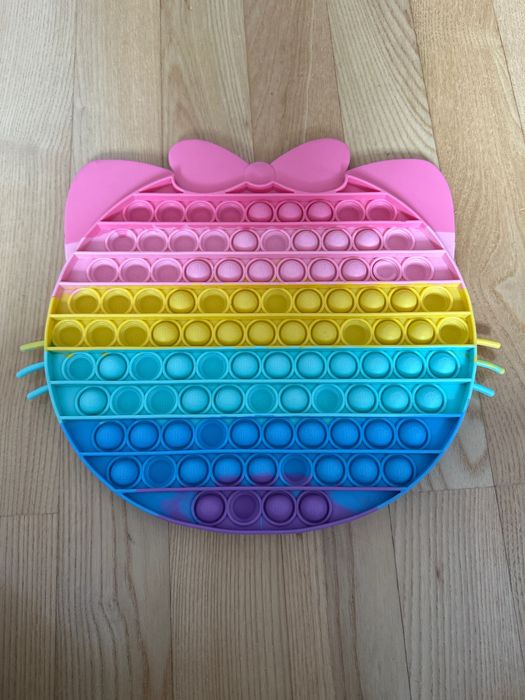 Pop it w kształcie głowy kota