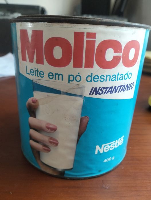 Antiga lata Nestlé Molico