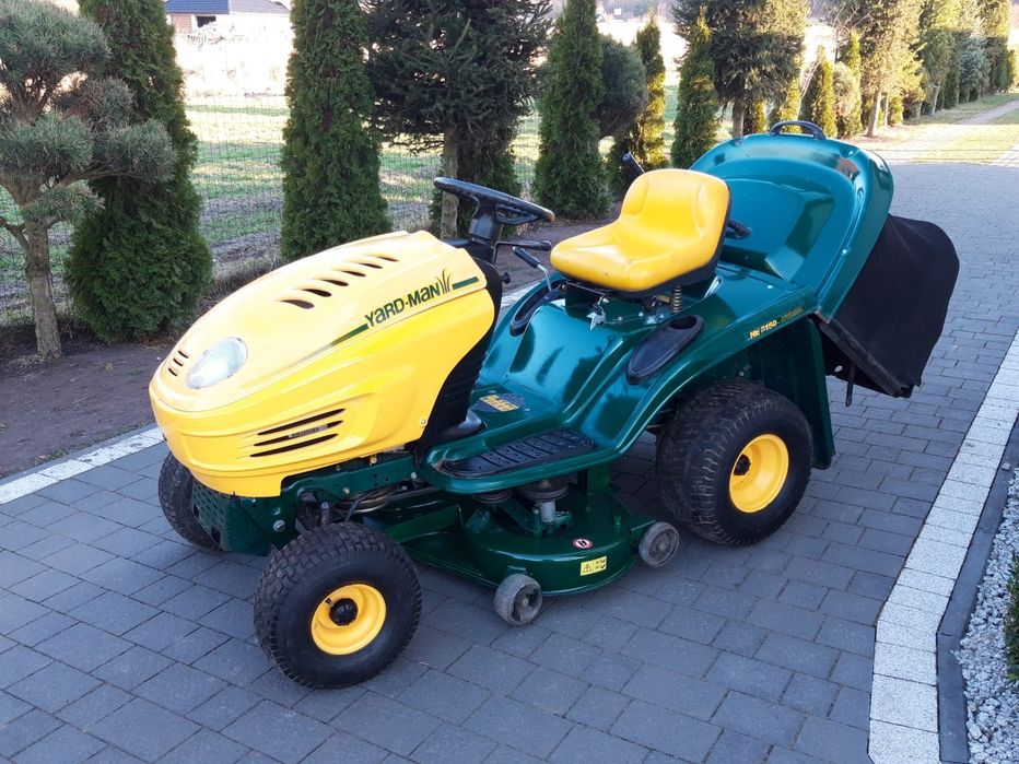 Traktorek kosiarka Yard Man Kawasaki V2 Pompa Kosz