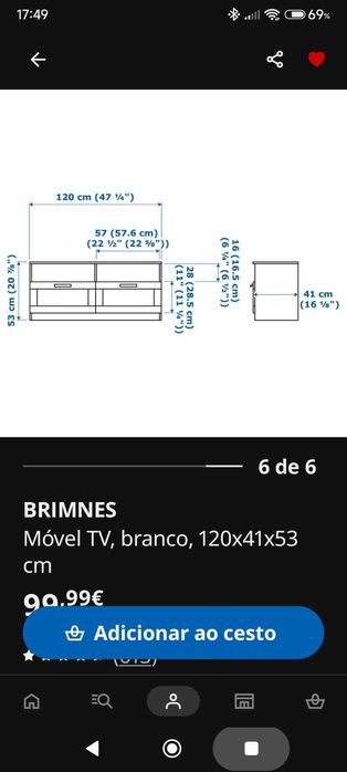 Movel para TV e HiFi