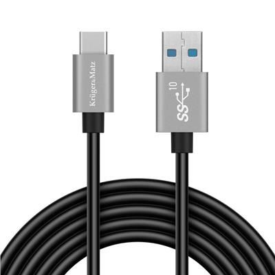 Kabel USB - USB-C 10 Gbps 0.5m Kruger Matz