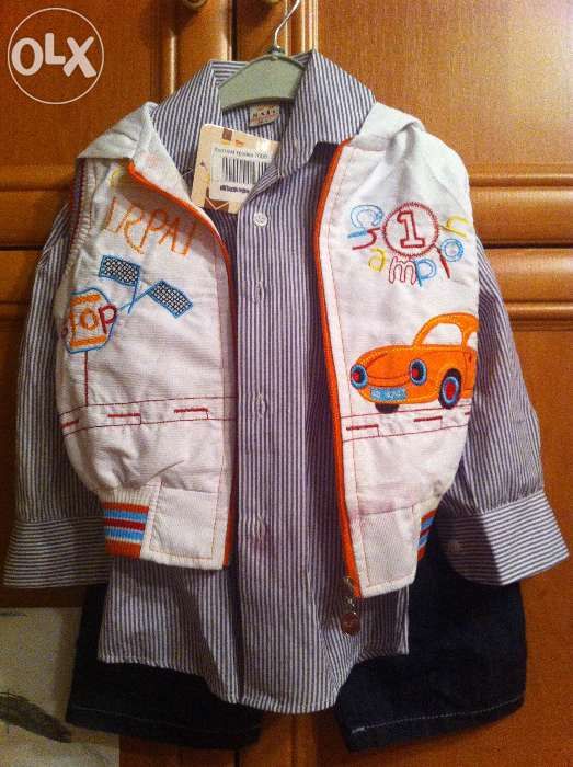 Костюм тройка для мальчика Турция оригинал новый