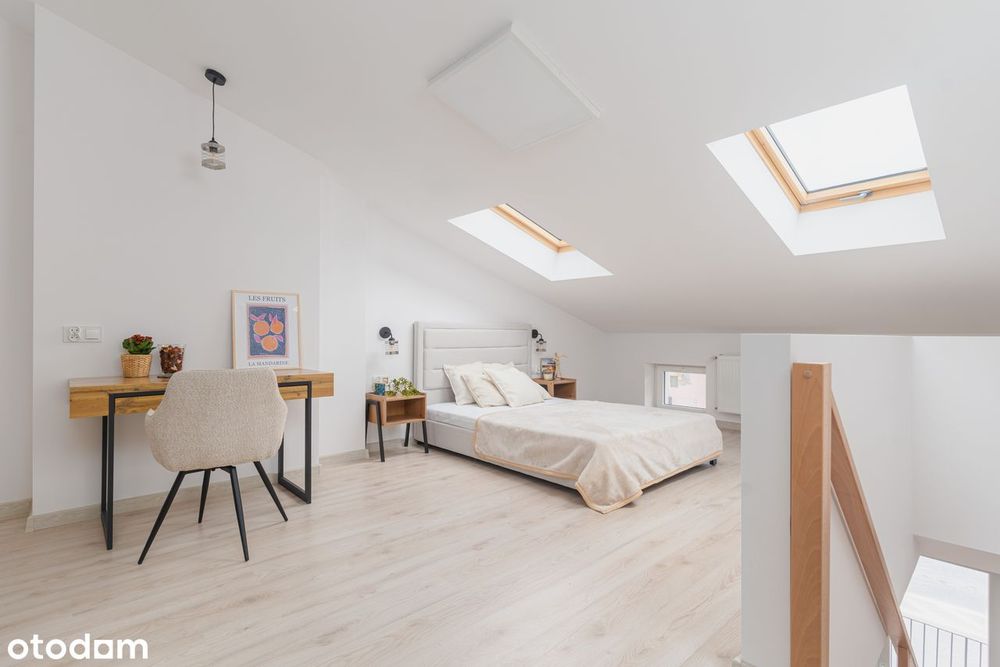 Dwupoziomowe mieszkanie 38 m² + 10,5 m² GRATIS