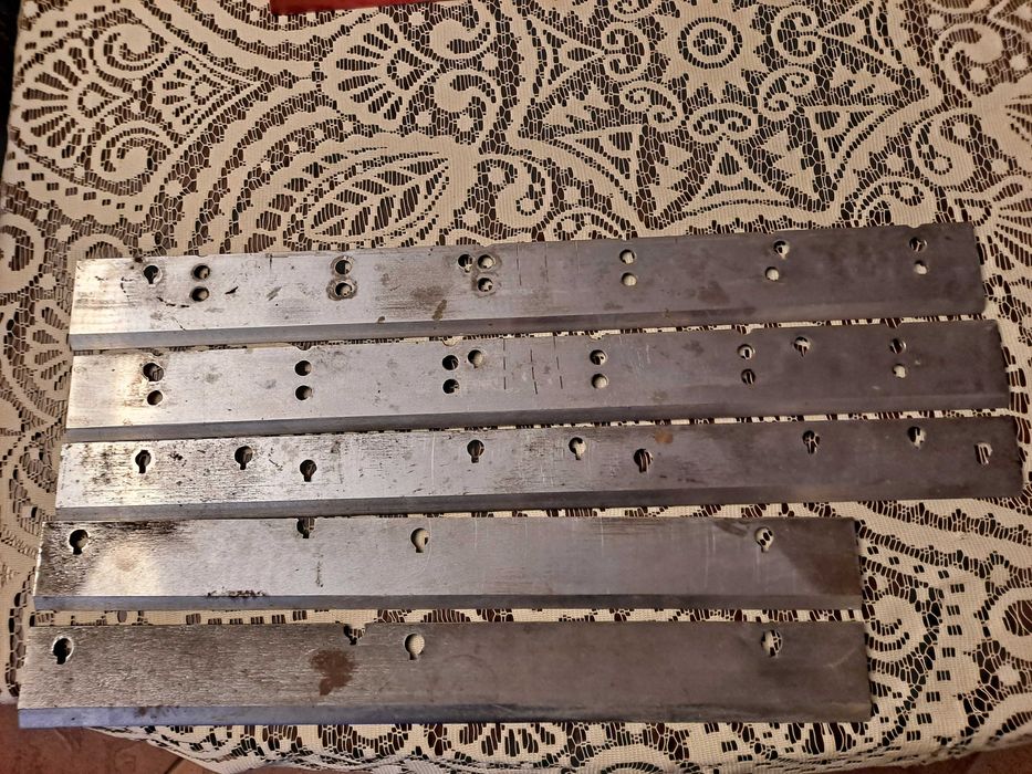 Noże introligatorskie - 5 sztuk