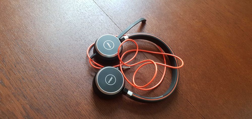 Słuchawki nauszne JABRA Evolve 40 UC Czarny