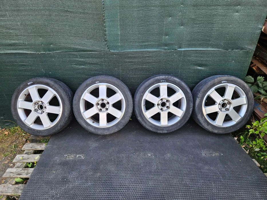 Alu Felgi 8E0601025J Alufelgi Ronal 1158 Koła Opony R17 5x112 7.5J ET45 AUDI A4 B6 B7 VW Skoda Seat