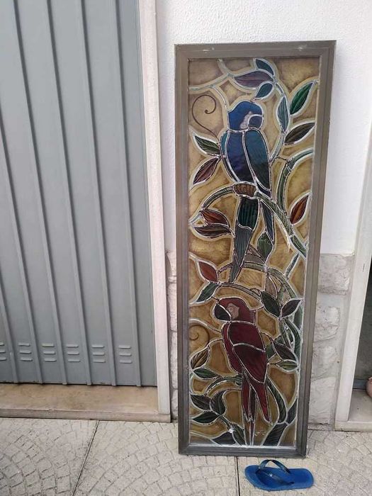 Vitral tropical de meados do século XX (1987)