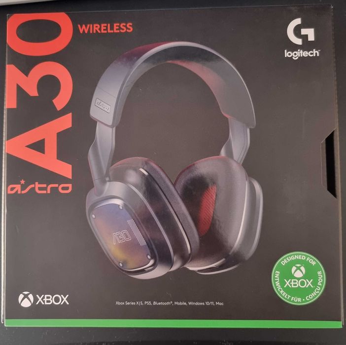 Headset Gamer Logitech G Astro A30 Lightspeed – Azul (PC/Xbox)