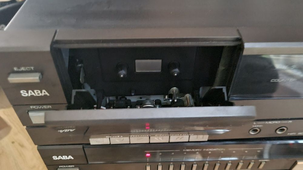 Wieża Saba wzmacniacz M 45 Deck CD 45 tuner MT 45