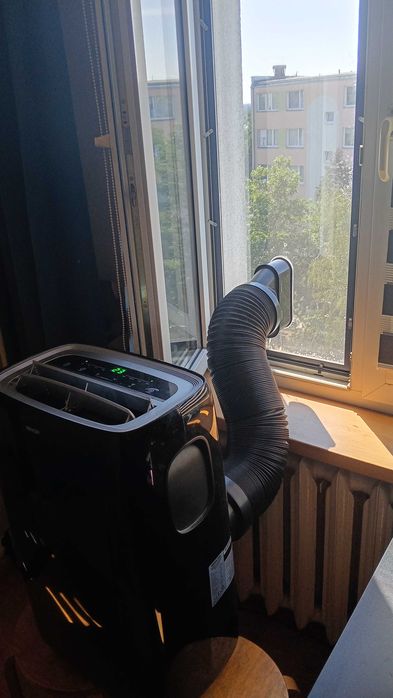 Klimatyzator przenośny Sencor SAC MT9021C 9000 BTU 35m2 Czarny Komplet