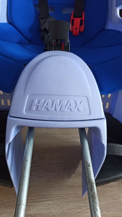 Fotelik hamax smiley bez adaptera na drugi rower.