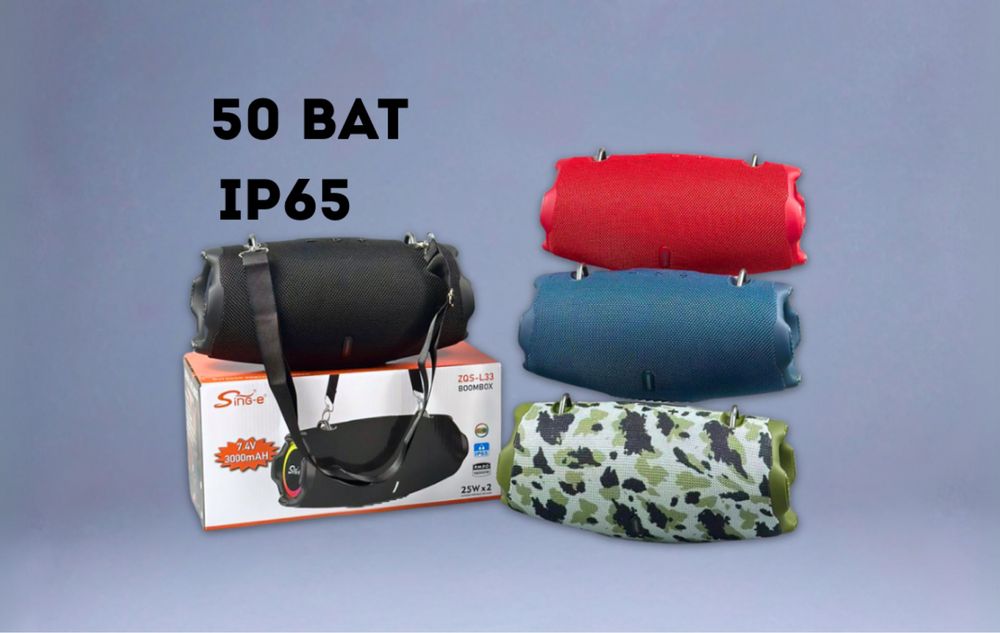 50 ВАТ ЗВУКУ, Sing-e ZQS-L33 2026 року, портативна колонка
