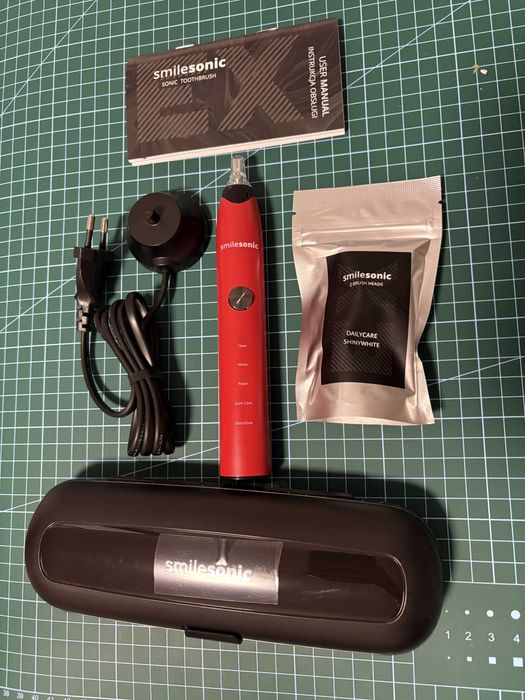 Szczoteczka elektryczna soniczna do zębów Smilesonic