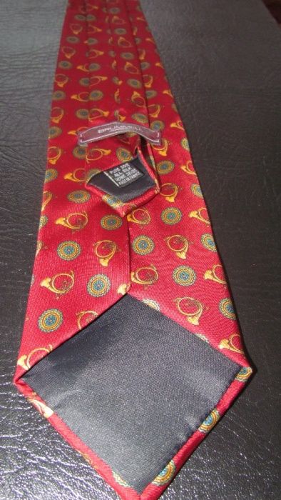 Elegancki Krawat jakich mało marki Brummell Francja 100% Jedwab nr 14