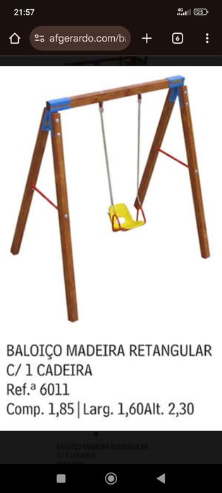 Baloiço de Jardim