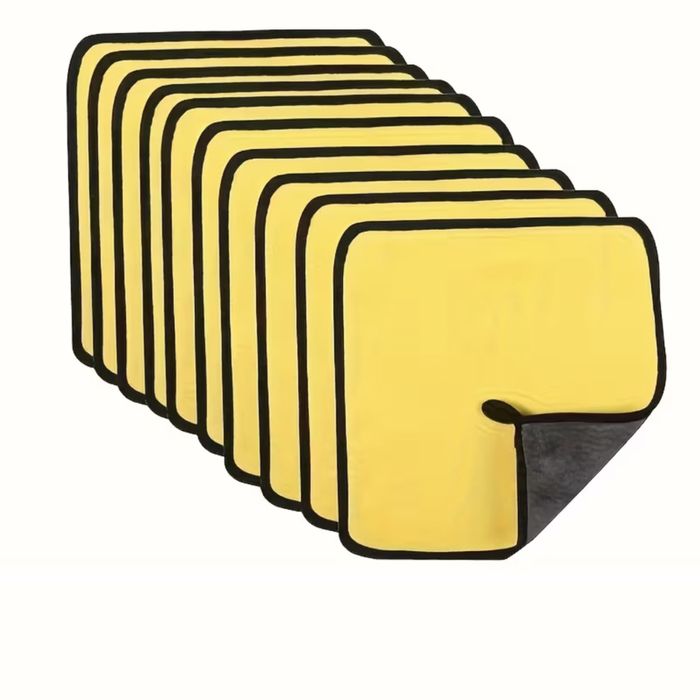 •АКЦІЯ• Мікрофібри 10 шт. 23х23 см, для авто мікрофібра для автомобіля