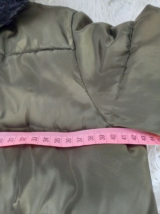 Zestaw dziewczęcy zimowy na śnieg rozmiar 140cm