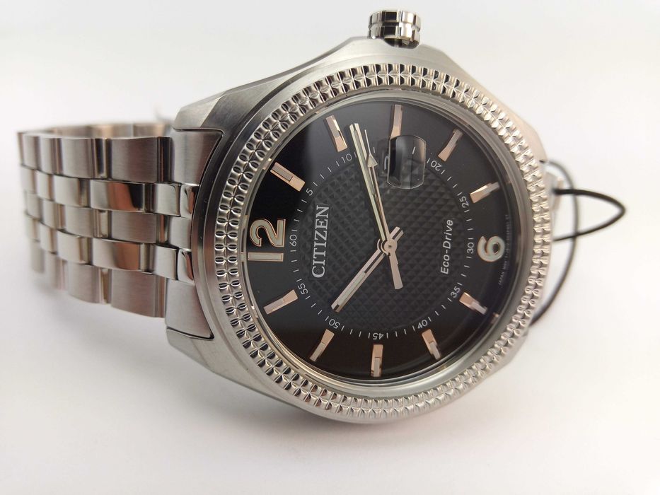Японские мужские часы Citizen Eco-Drive AW1740-54H, солнечная батарея
