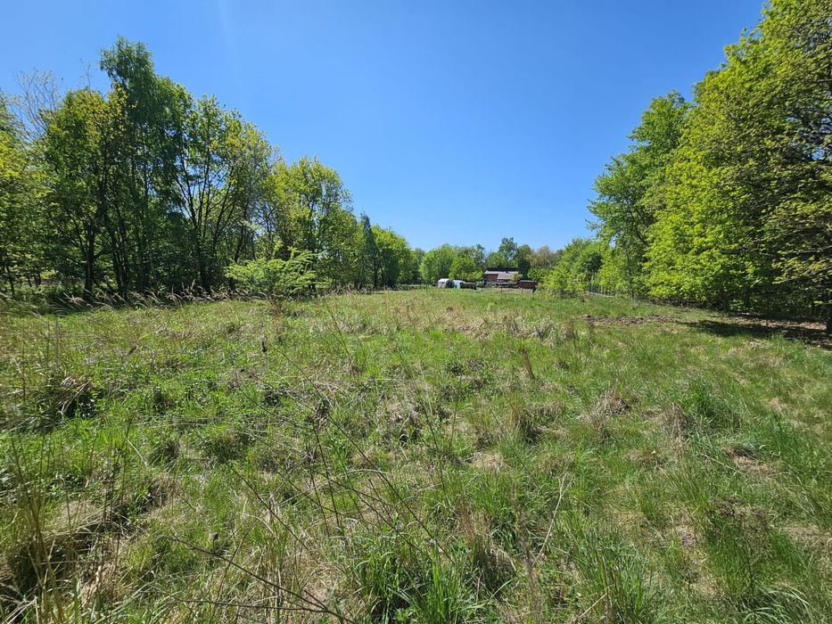 IDEALNA duża 12,5ar działka budowlana Podłęże cisza i spokó