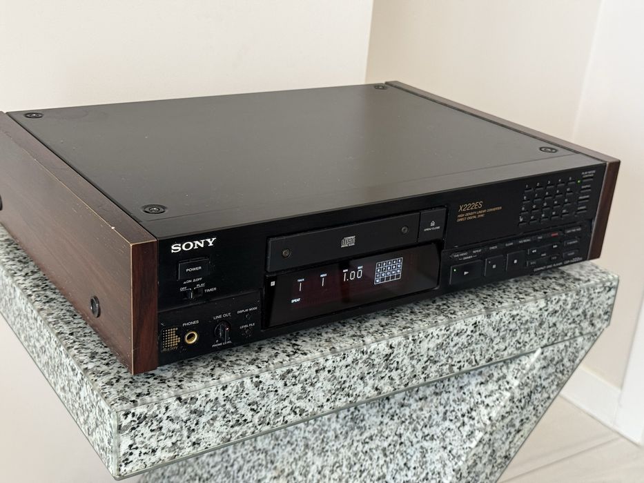 Odtwarzacz CD Sony CDP-X222ES z prestiżowej serii ES Elevated Standard