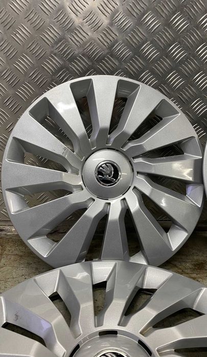 Kołpaki Dekielki Skoda 16 cali Oryginał Adax Koźle