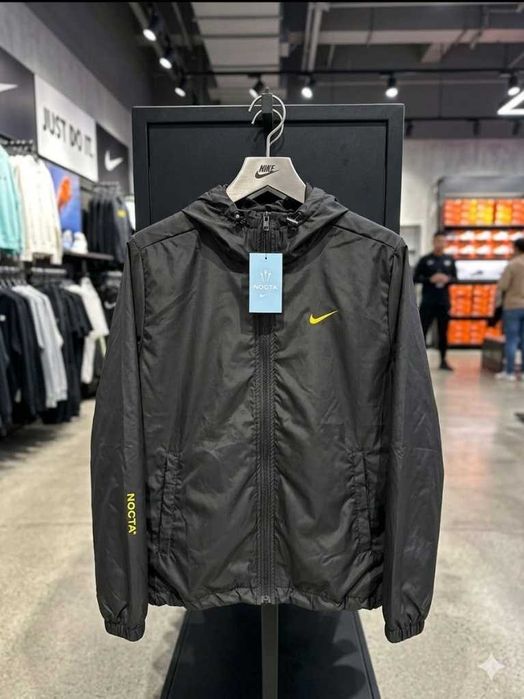 Куртка Ветровка Черная Nike Nocta