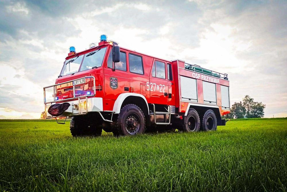 Samochód pożarniczy STAR 266 STRAŻ OSP