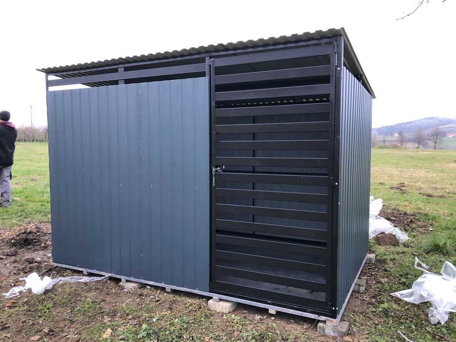 Wiata na Śmieci schowek ogrodowy