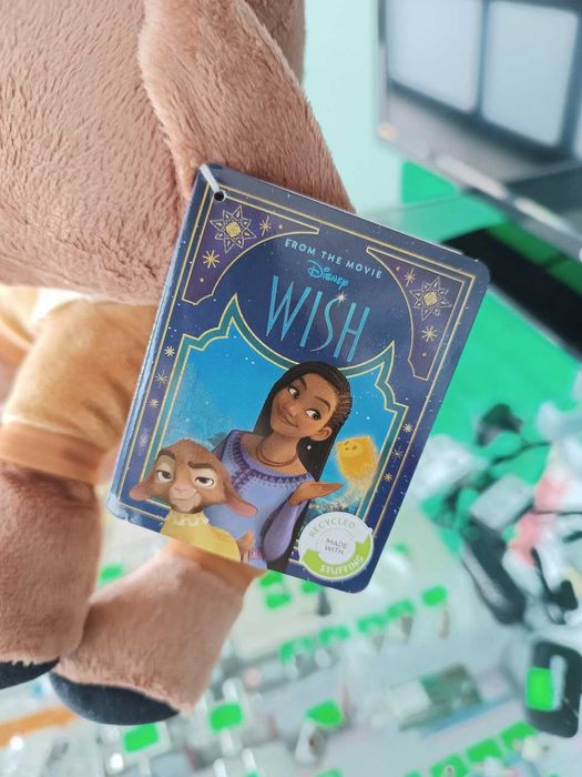 PROMO:Peluche Disney Wish Valentino 30cm(25cm sentado)