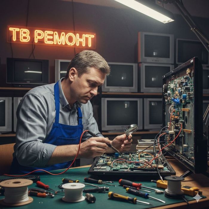 Ремонт телевізорів: повернемо зображення та звук!