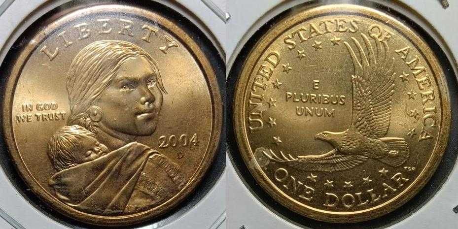 Estados Unidos da America 1 Dollar 6 moedas