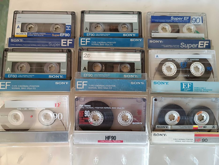 Кассеты Tdk Basf Sony Maxell JVC Agfa