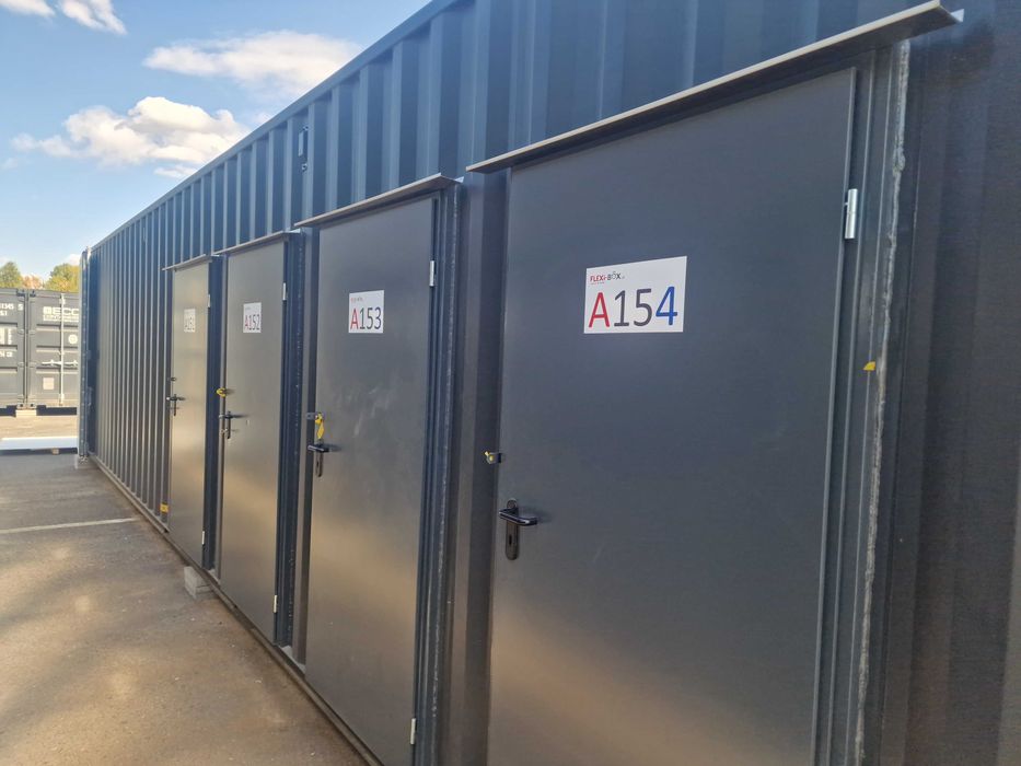 14m2 Czysty nowy kontener garaż box magazyn self storage przechowalnia