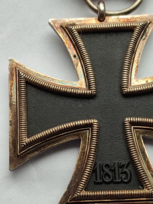 Sygnowany krzyż ek2 1939 że szpangą luftwaffe