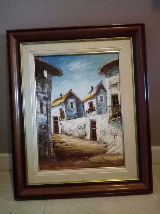 Quadro pintado a mão