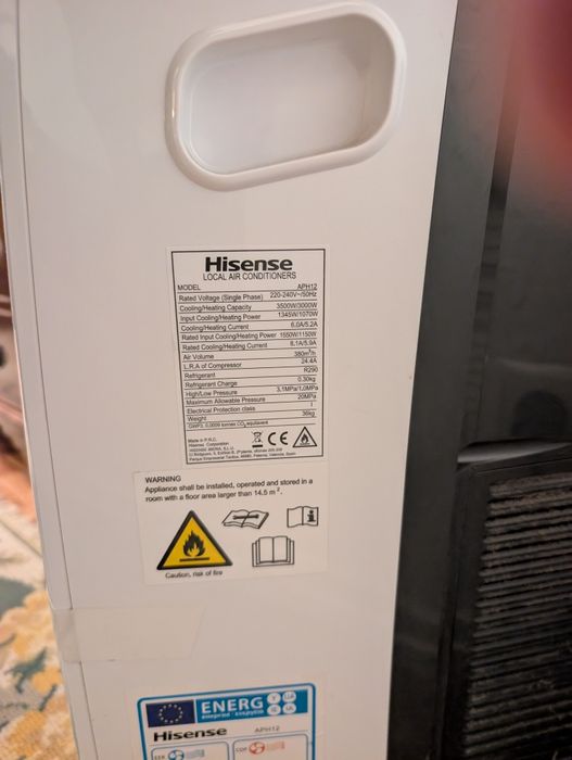 Ar condicionado portátil Hisense APH12