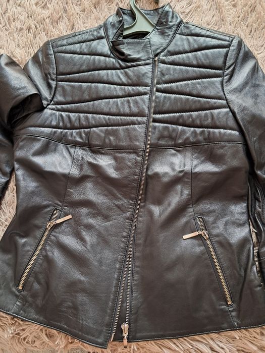 Шкіряна косуха-куртка розмір 42-44