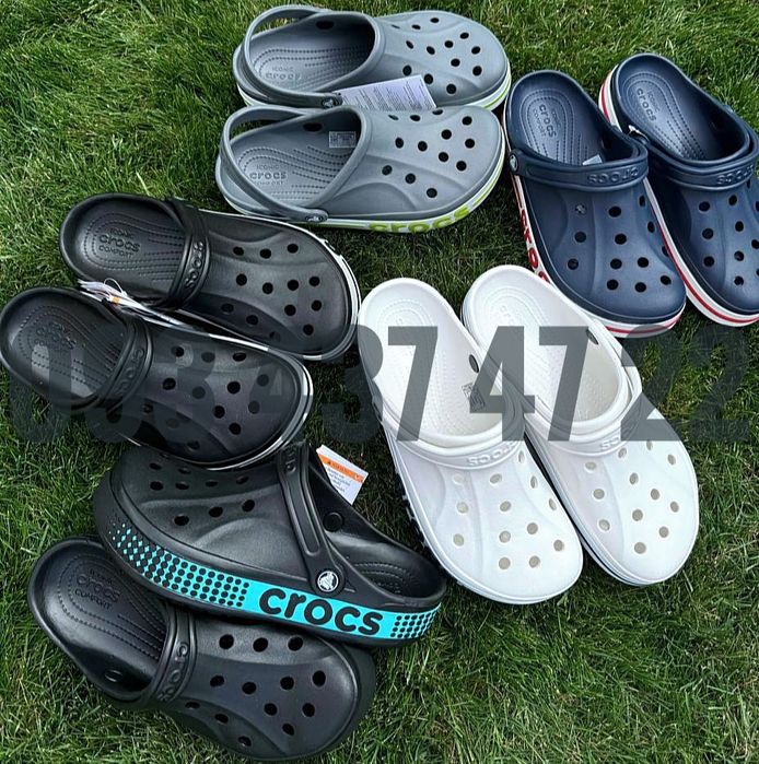 Крокси Сабо Унісекс Crocs Bayaband White Crocs Bayaband Clog