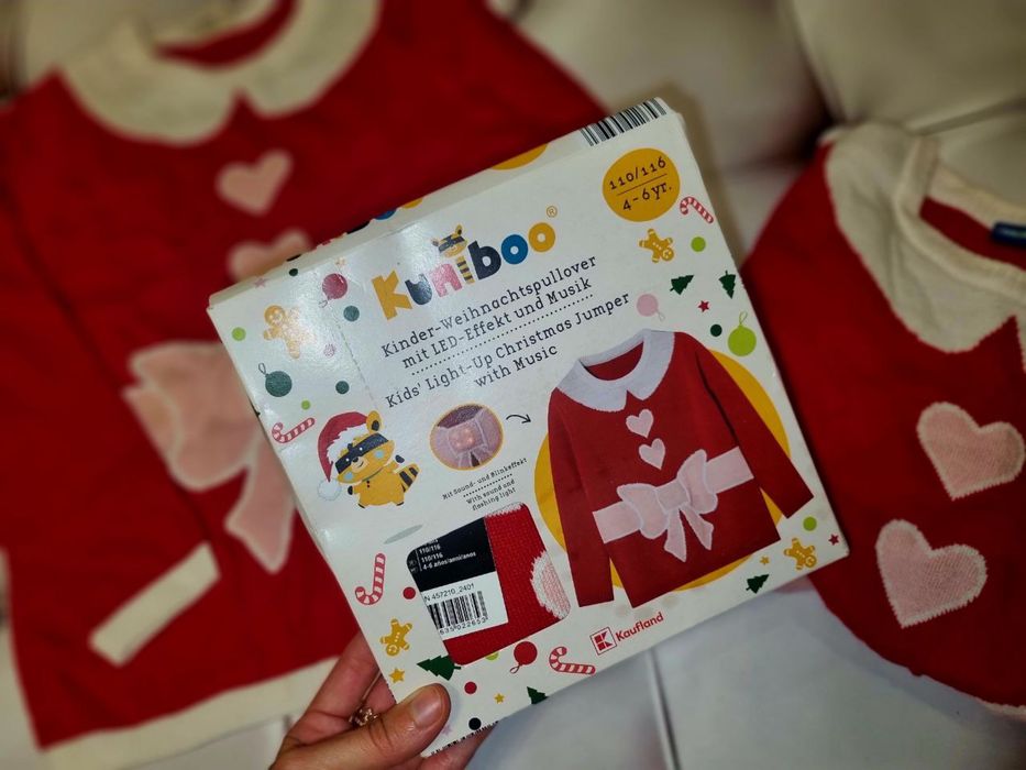 Новогодние детские свитера