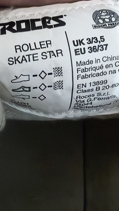 Dois pares Skates sou luna  n 36